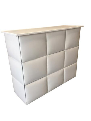 White  Wet Bar Party Rental