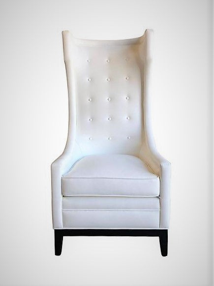 King / Queen Luxury Pearl Throne Chair | Seats 1